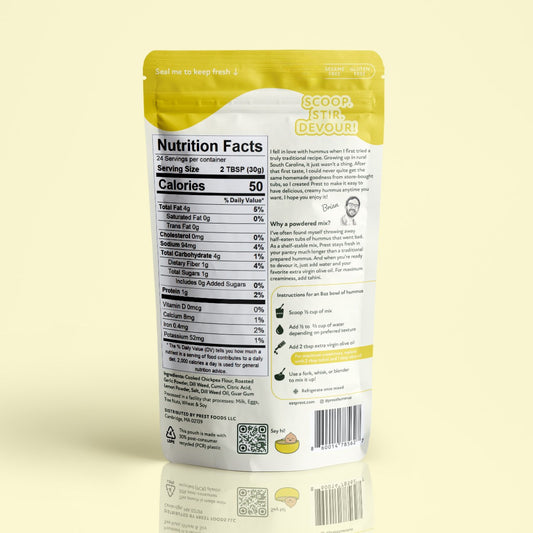 Lemon Dill Shelf-Stable Hummus Mix